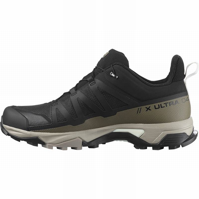 Men's Salomon X ULTRA 4 GORE-TEX Hiking Shoes Black | WYMJAQ-921