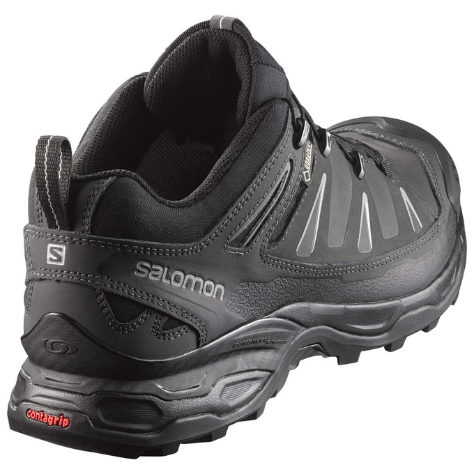 Men's Salomon X ULTRA LTR GTX Hiking Shoes Black | BGPFHZ-347