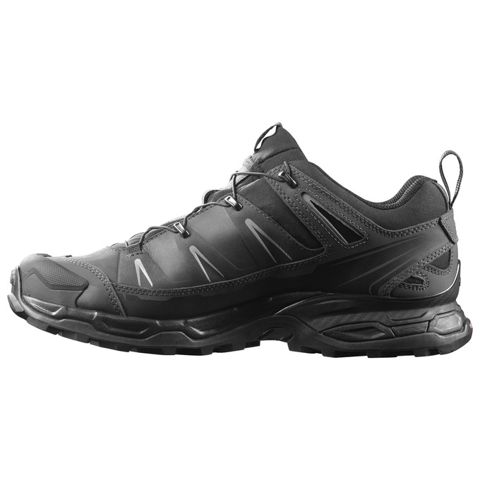 Men's Salomon X ULTRA LTR GTX Hiking Shoes Black | BGPFHZ-347