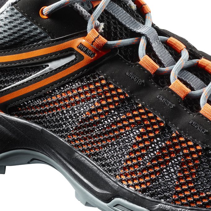 Men's Salomon X ULTRA MEHARI Running Shoes Black Orange | BAOUMF-604