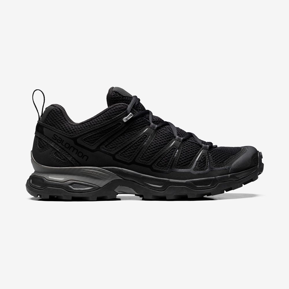 Men\'s Salomon X-ULTRA Sneakers Black | CVJAOE-583