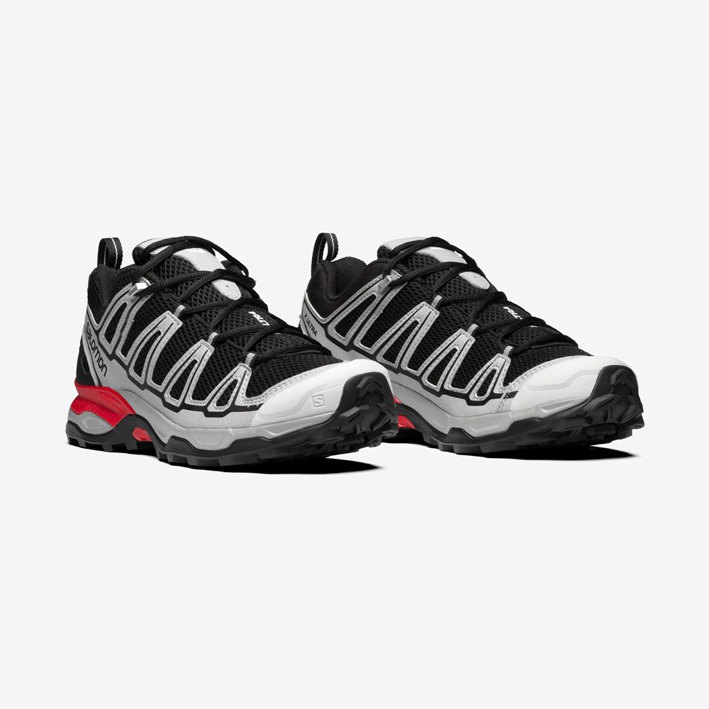 Men's Salomon X-ULTRA Sneakers Black / Silver | NKFIYP-256