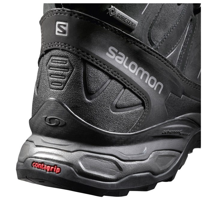 Men's Salomon X ULTRA TREK GTX Hiking Shoes Black | EGLOVN-347