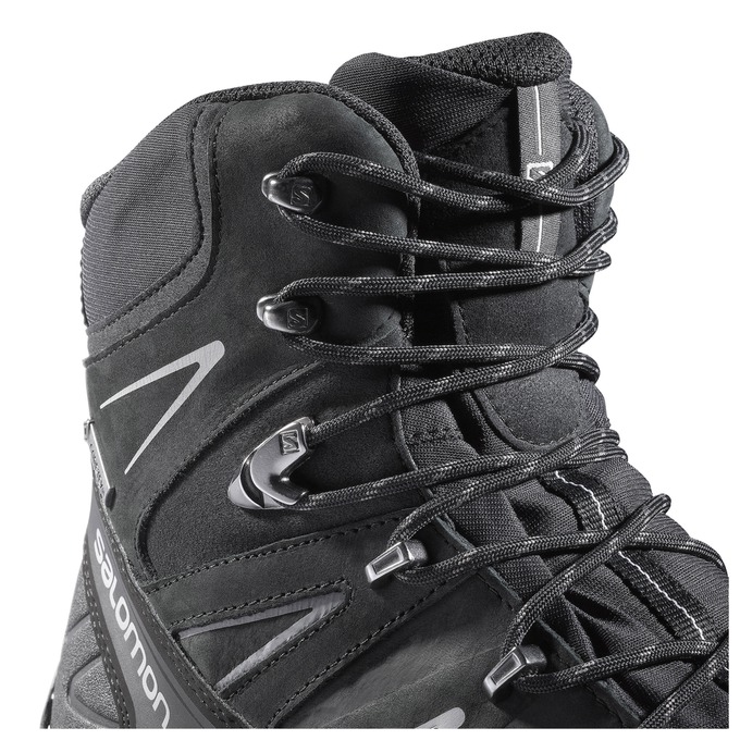 Men's Salomon X ULTRA TREK GTX Hiking Shoes Black | EGLOVN-347