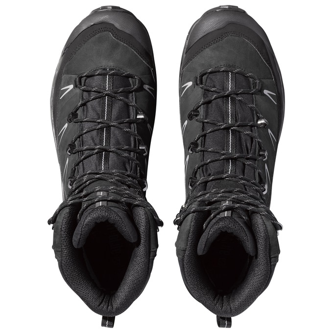 Men's Salomon X ULTRA TREK GTX Hiking Shoes Black | EGLOVN-347