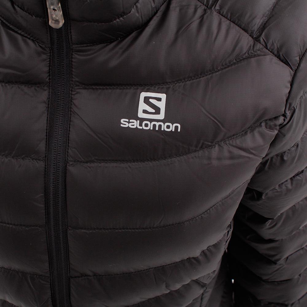 Women's Salomon AGENTA JKT W Jackets Black | XMKPQF-523