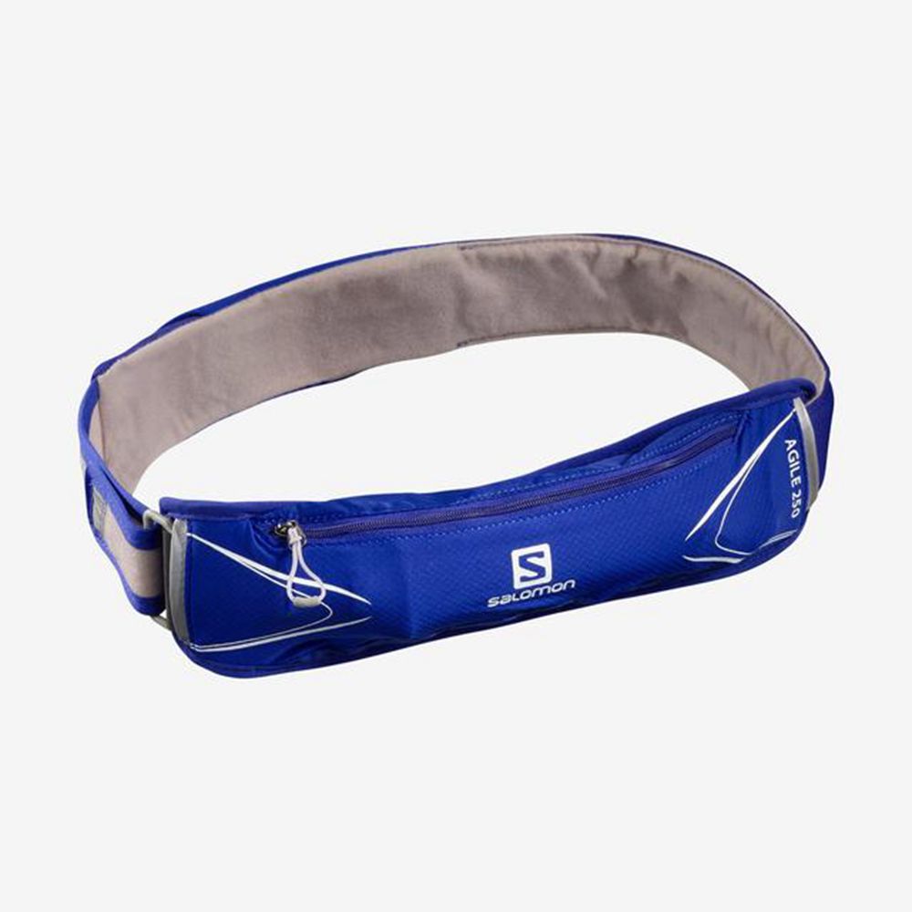 Women's Salomon AGILE 250 SET Sport Belts Blue | ZSCJLM-579