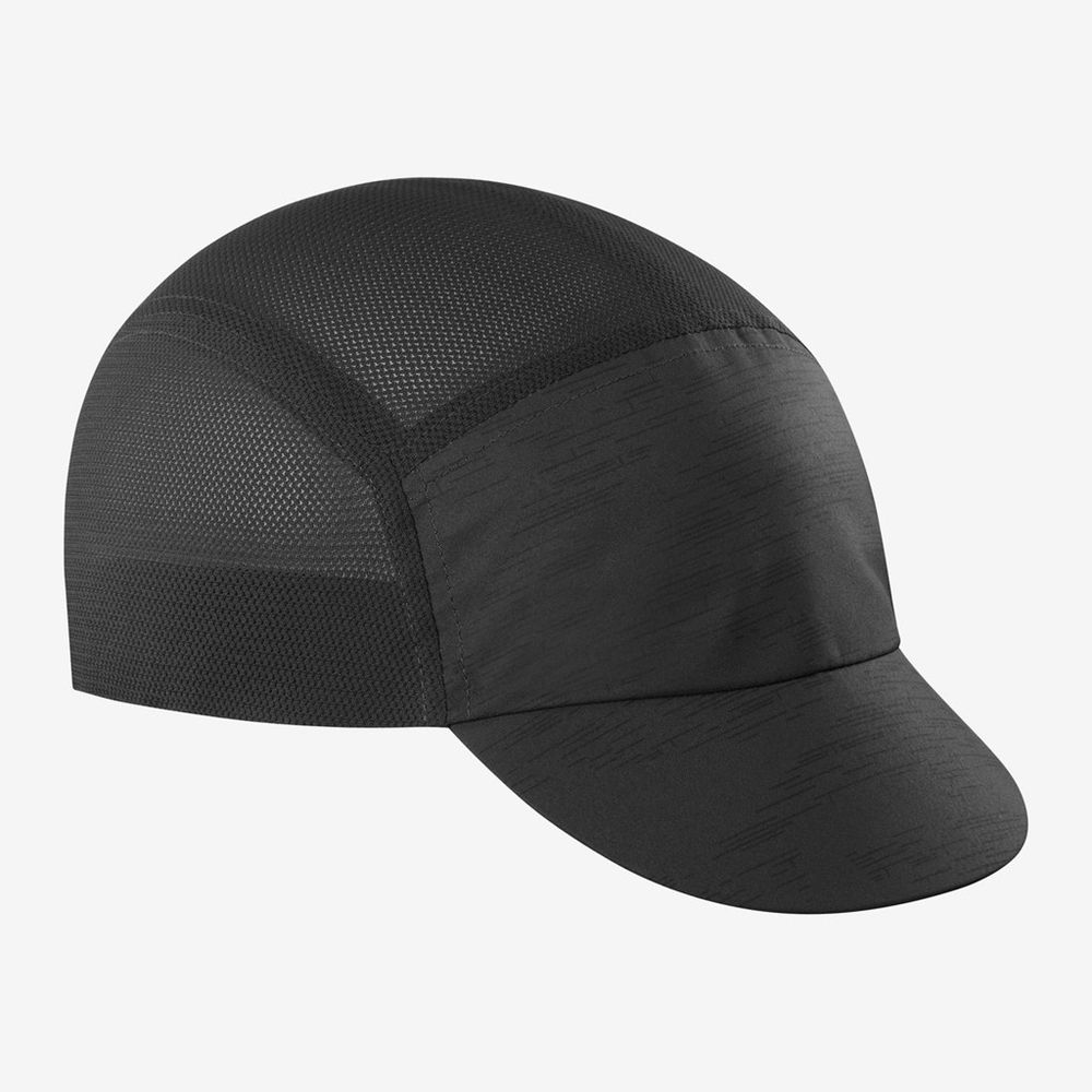 Women\'s Salomon AIR LOGO Caps Black | UXLHYA-871