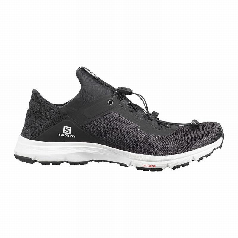Women\'s Salomon AMPHIB BOLD 2 Water Shoes Black / White | 6342ONIDF