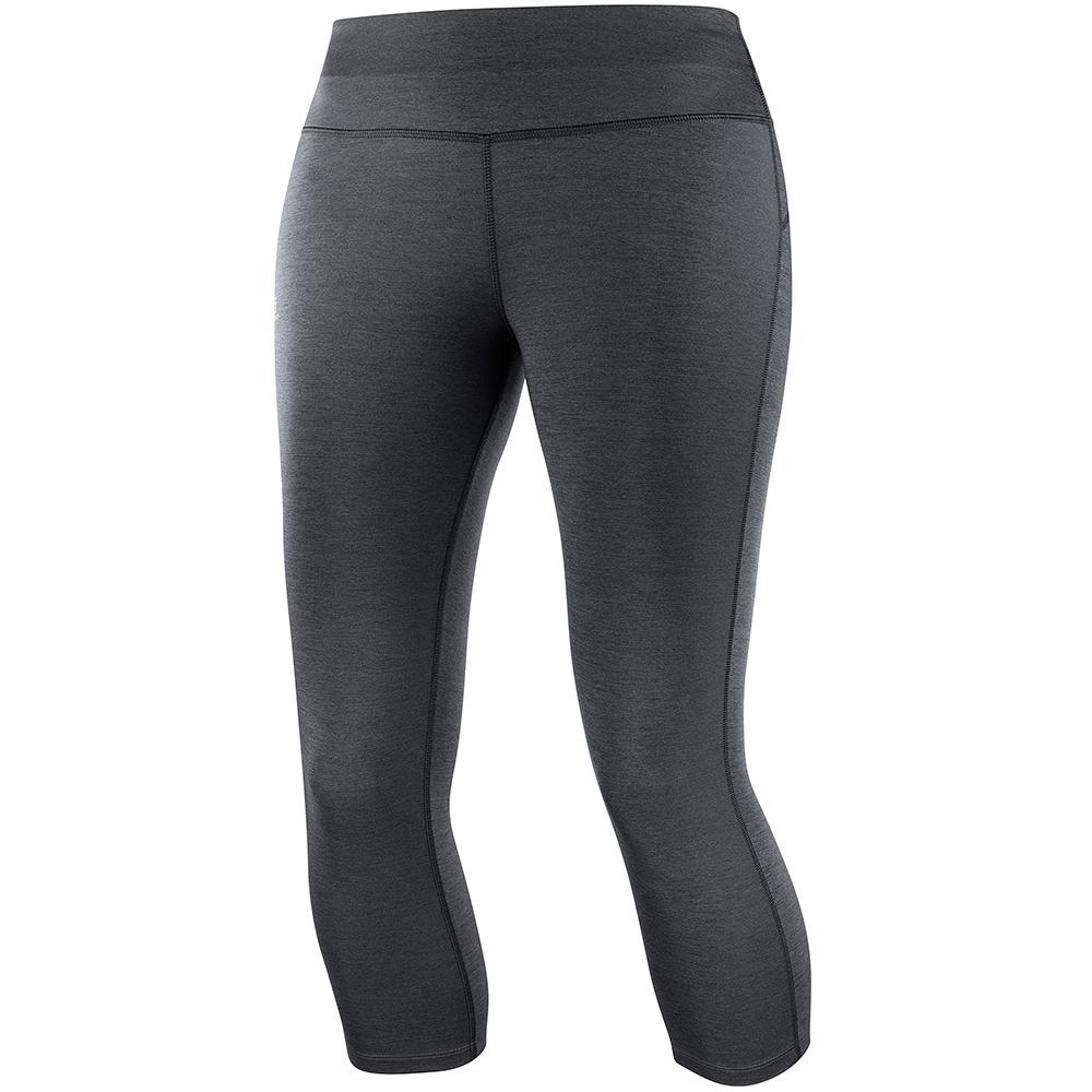 Women\'s Salomon COMET MID W Tights Black | TRXNDA-162