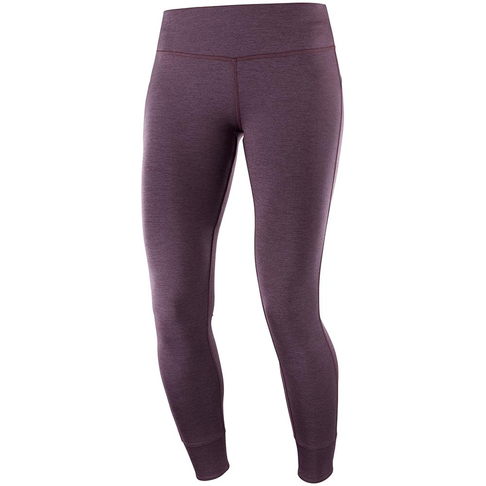 Women\'s Salomon COMET TECH LEG W Tights Purple | IDTXOL-913