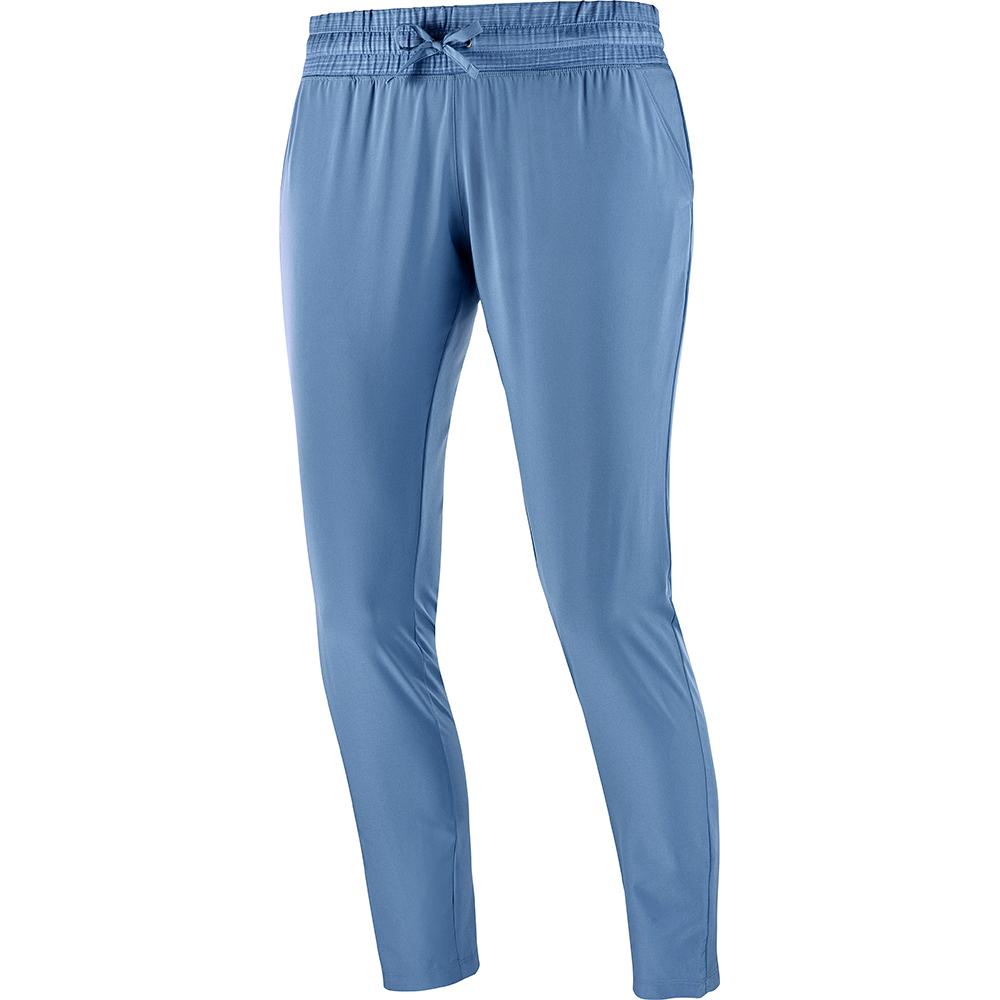Women\'s Salomon COMET W Pants Blue | MCEIOQ-839