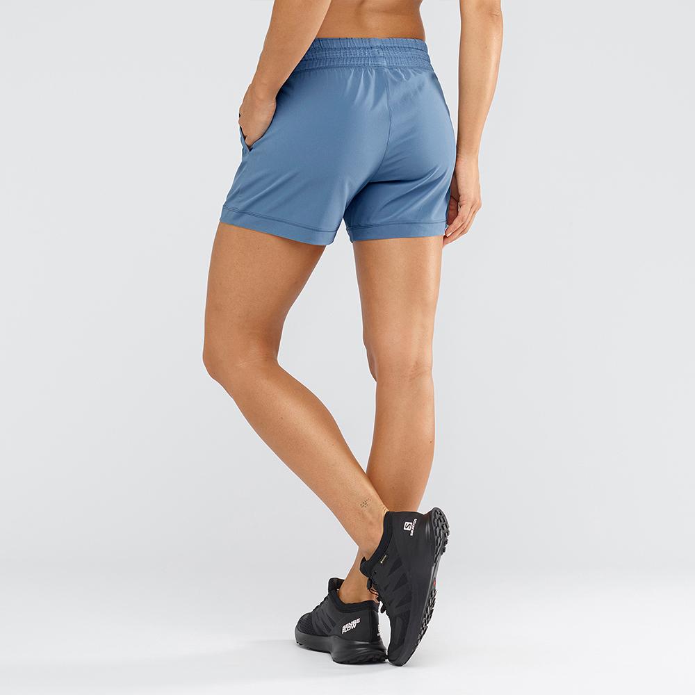 Women's Salomon COMET W Shorts Blue | BRHVJL-465
