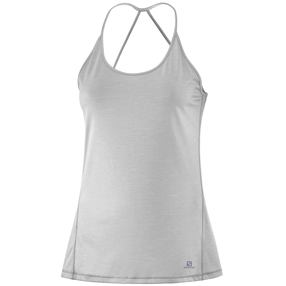 Women\'s Salomon COMET W Tank Grey | KHOIRF-726