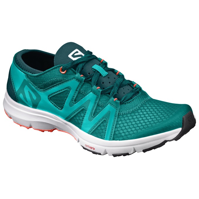 Women\'s Salomon CROSSAMPHIBIAN SWIFT W Water Shoes Turquoise | 4257ANUYL