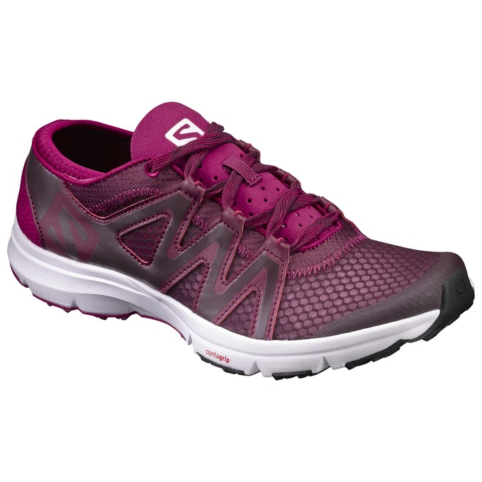 Women\'s Salomon CROSSAMPHIBIAN SWIFT W Water Shoes Purple | 5831VISOK