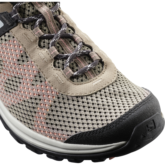 Women's Salomon ELLIPSE MEHARI Running Shoes Brown | UJNHTL-420