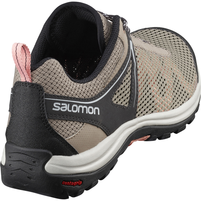 Women's Salomon ELLIPSE MEHARI Running Shoes Brown | UJNHTL-420