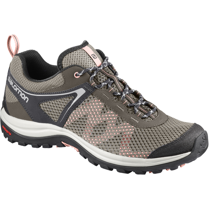 Women\'s Salomon ELLIPSE MEHARI Running Shoes Brown | UJNHTL-420