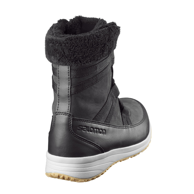 Women's Salomon HEIKA LTR CS WP Winter Boots Brown / Black | 3695LKWBG