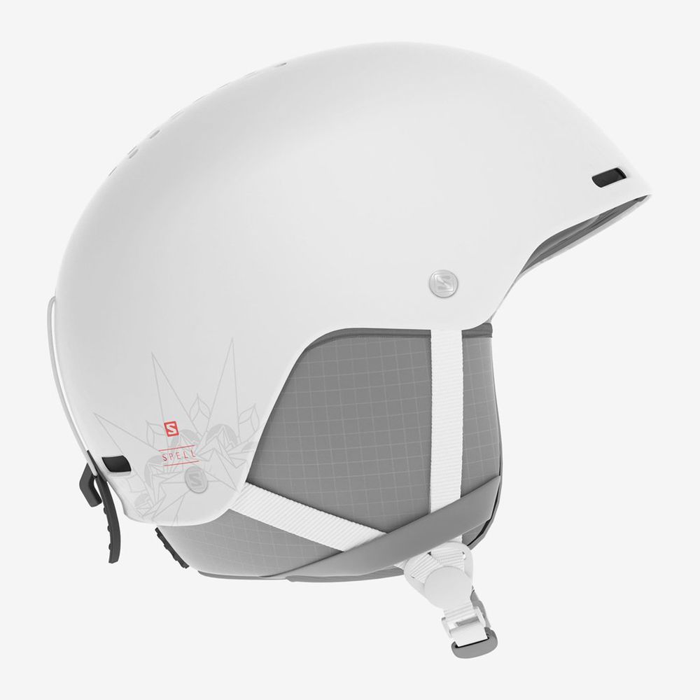 Women's Salomon ICON² MIPS Helmets White | RUWSDT-983