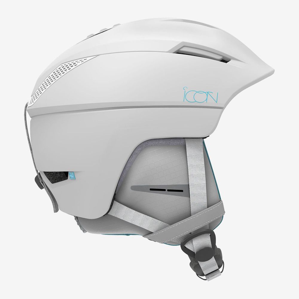 Women\'s Salomon ICON² MIPS Helmets White | RUWSDT-983