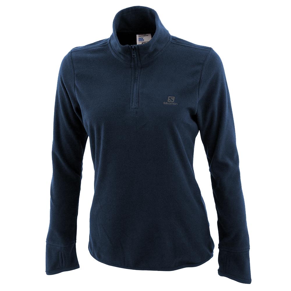 Women\'s Salomon KABRU HZ W Pullover Navy | GOFLZH-471