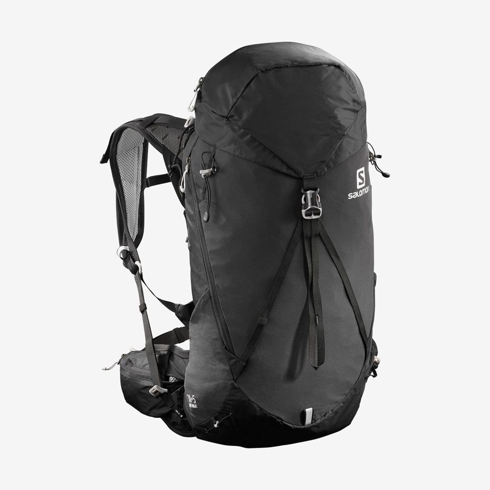 Women's Salomon OUTLIFE 100 Backpacks Black | EMRJPA-813