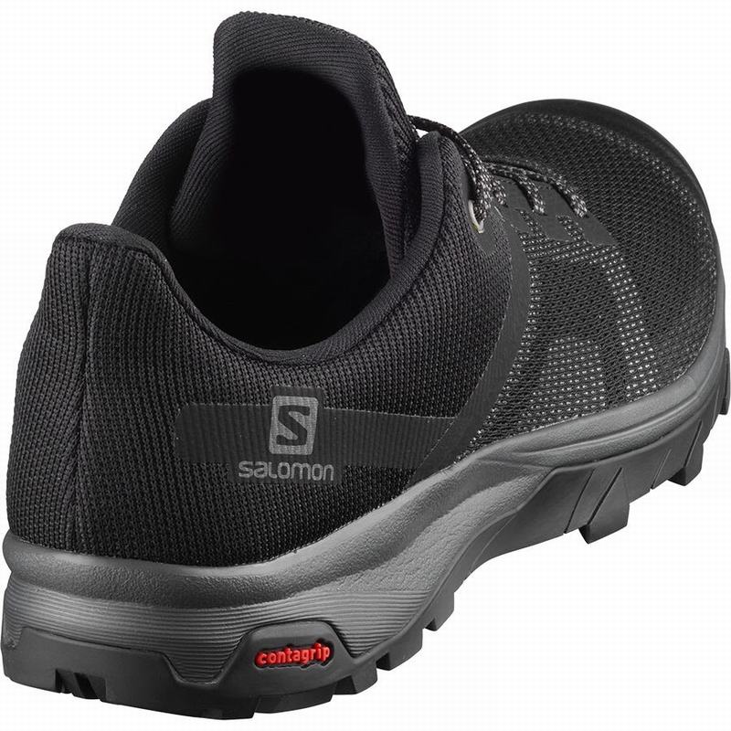 Women's Salomon OUTLINE PRISM Hiking Shoes Black | IDPJXR-286