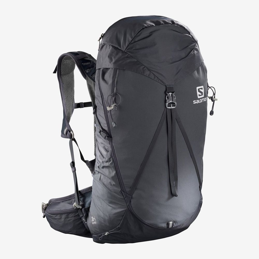Women's Salomon OUT DAY 20+4 Backpacks Gray | QNMZXW-540