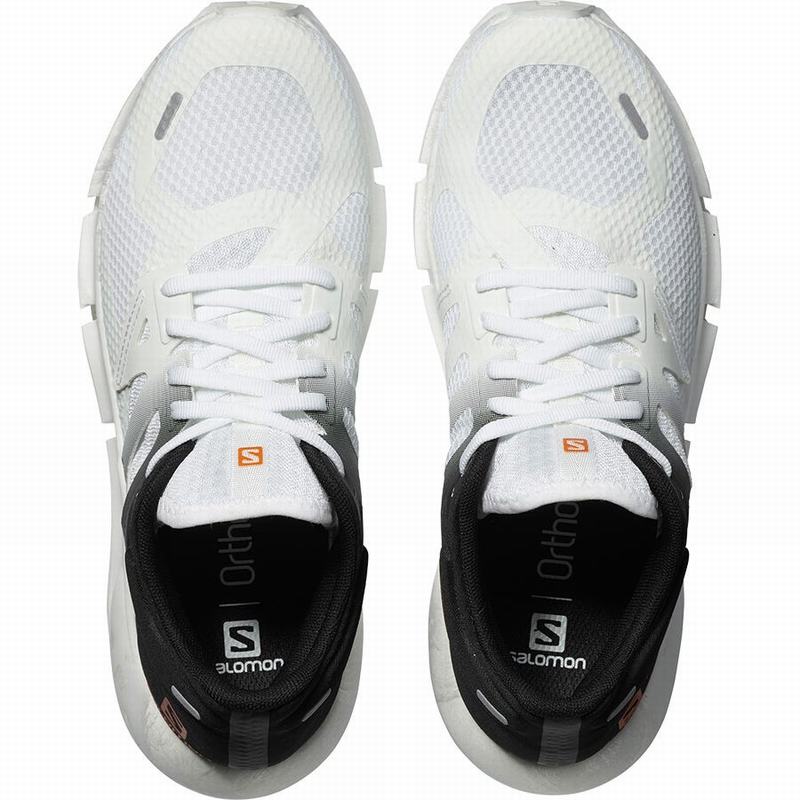 Women's Salomon PREDICT 2 Running Shoes White / Black | HERVQW-736