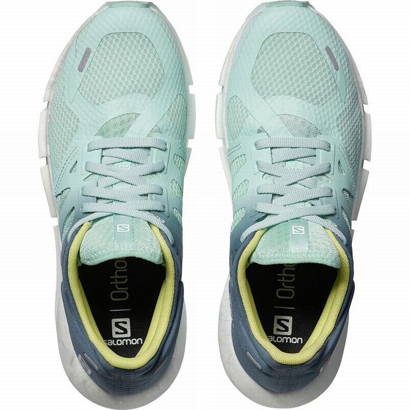 Women's Salomon PREDICT 2 Running Shoes Turquoise Blue | PFQOIE-194