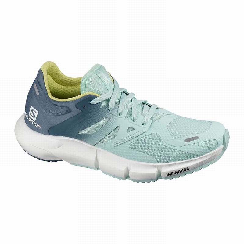 Women\'s Salomon PREDICT 2 Running Shoes Turquoise Blue | PFQOIE-194