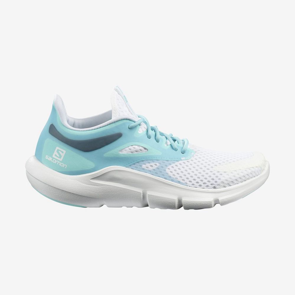 Women\'s Salomon PREDICT MOD Road Running Shoes White | HLQBYF-829
