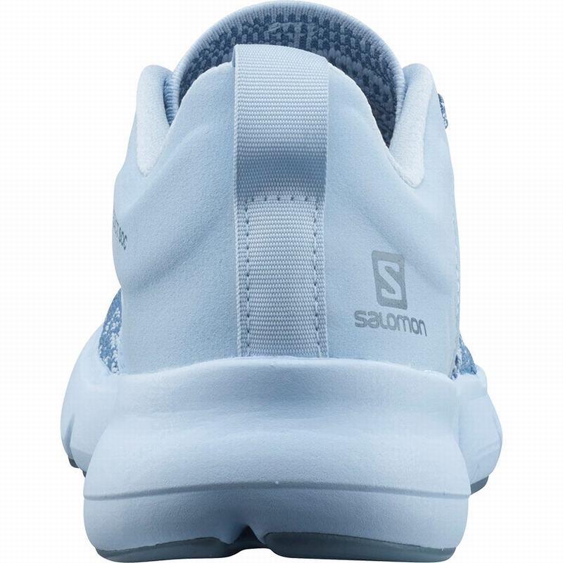 Women's Salomon PREDICT SOC W Road Running Shoes Blue | GFMQXR-970