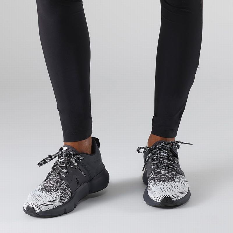 Women's Salomon PREDICT SOC W Road Running Shoes White / Black | RONLQW-516