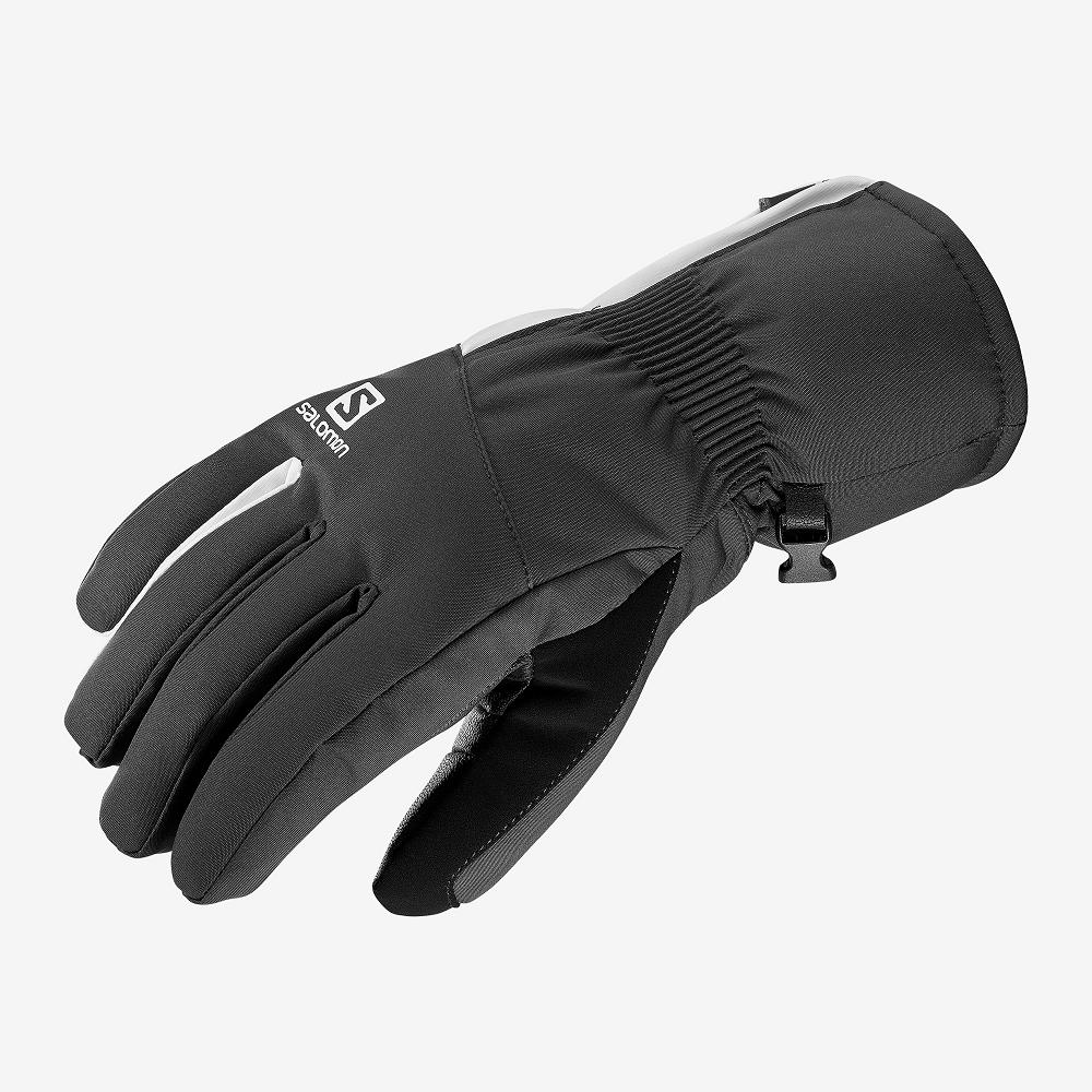 Women\'s Salomon PROPELLER DRY W Gloves Black | ORJWFA-941