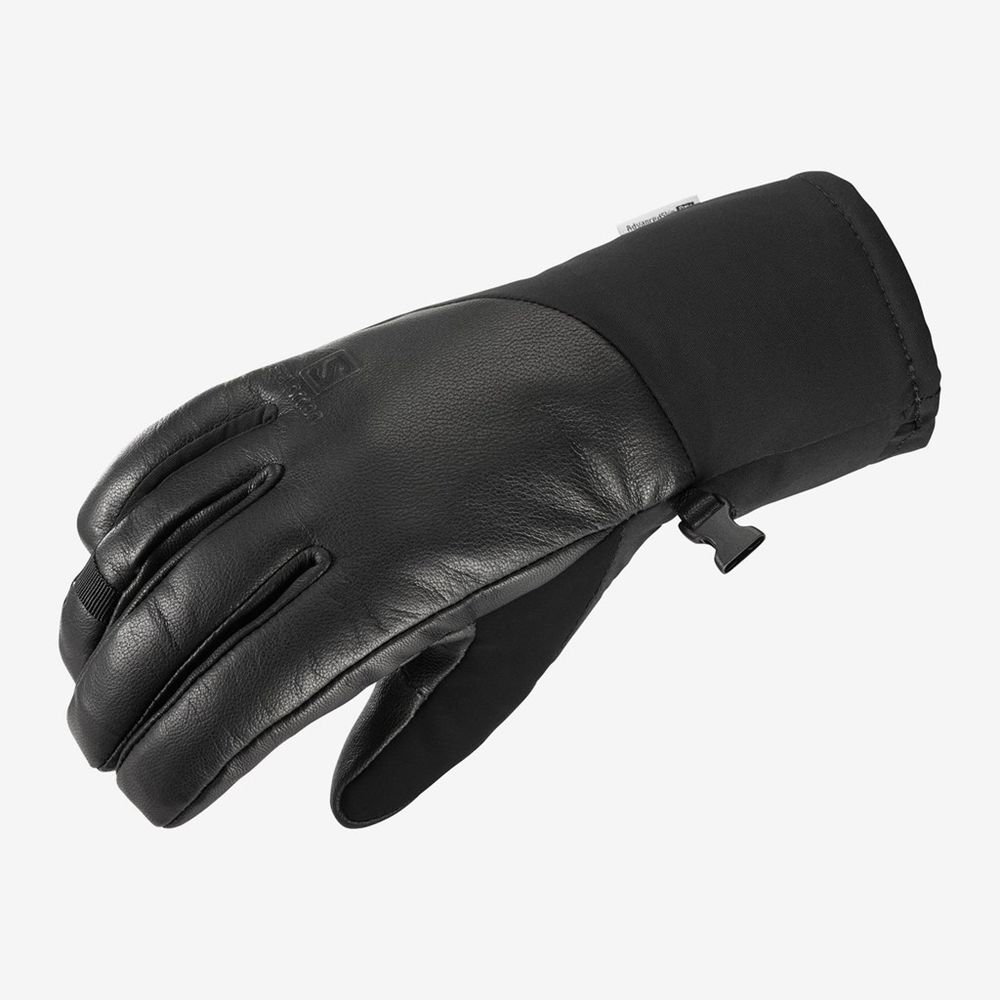 Women\'s Salomon PROPELLER PLUS GLOVE Gloves Black | ZDBAEY-578