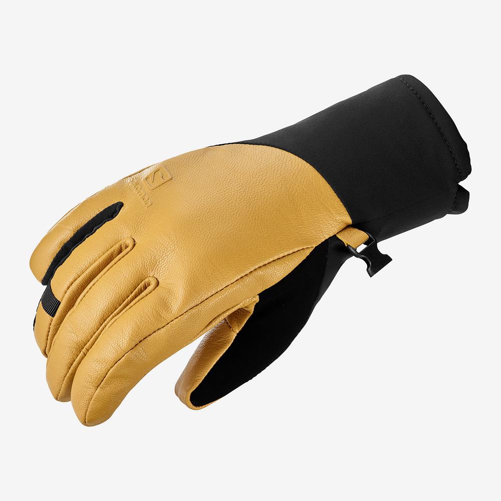 Women\'s Salomon PROPELLER PLUS W Gloves Black | QURMZE-436