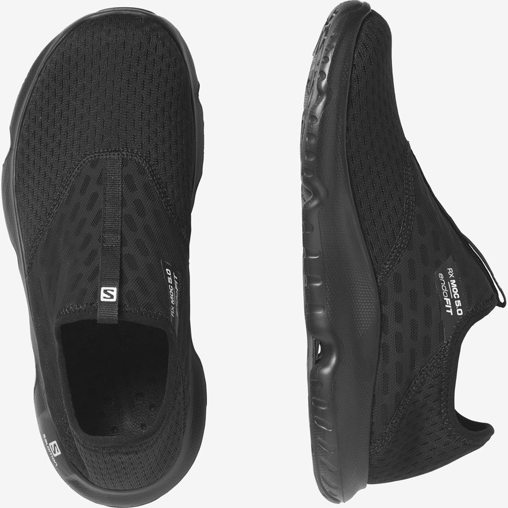 Women's Salomon REELAX MOC 5.0 Water Shoes Black | 5431ROGWX