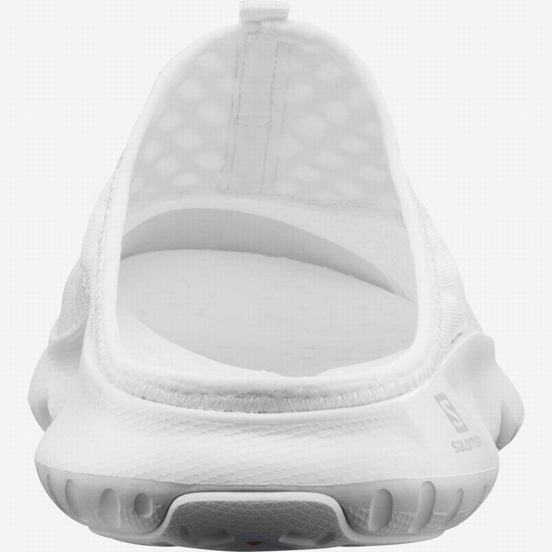 Women's Salomon REELAX SLIDE 5.0 Slippers White | EIYUFN-206