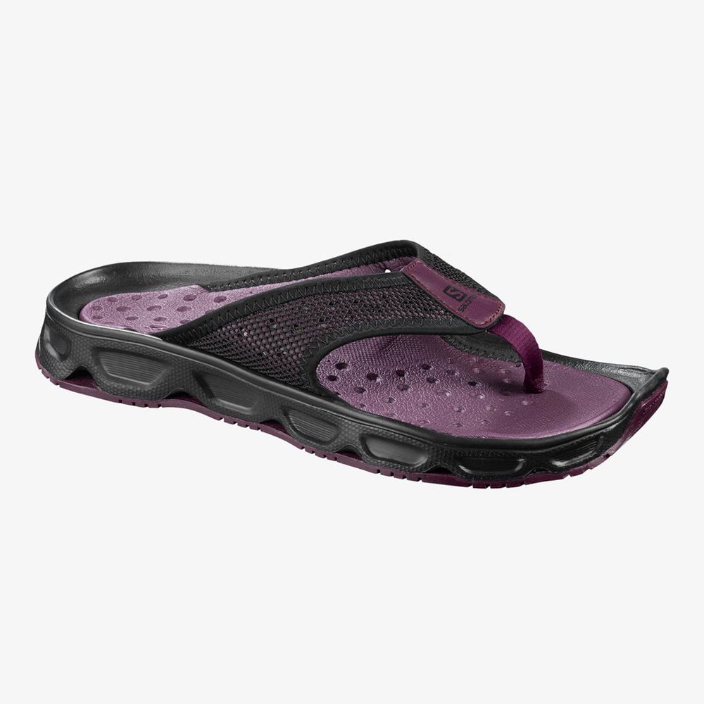Women\'s Salomon RX BREAK 4.0 Sandals Purple | ZUAFXN-231