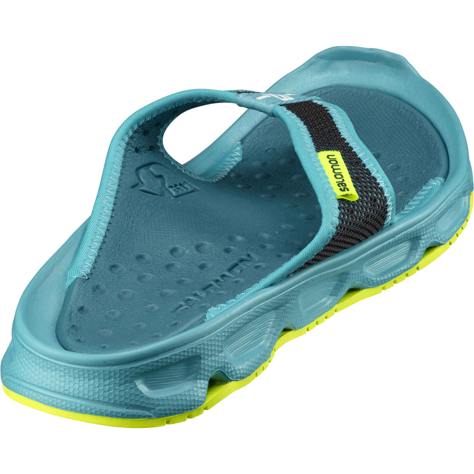 Women's Salomon RX BREAK W Flip Flops Blue | CGAWQO-430