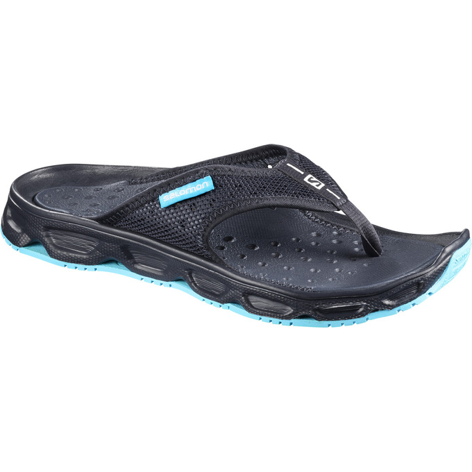 Women\'s Salomon RX BREAK W Flip Flops Navy | MXZVNY-152