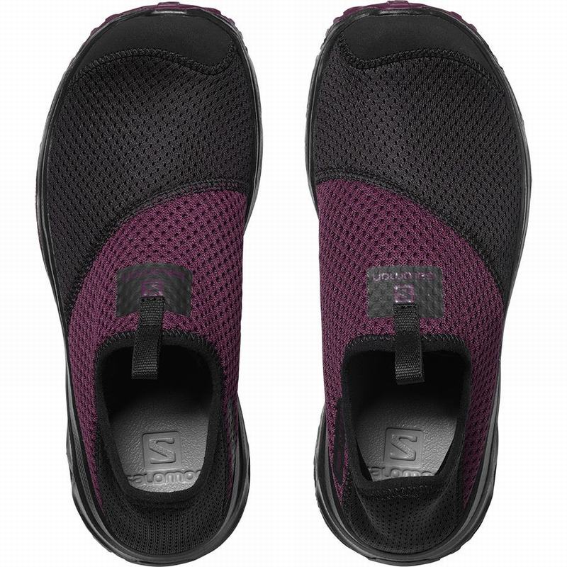 Women's Salomon RX MOC 4.0 W Slippers Black | OIPUQA-985