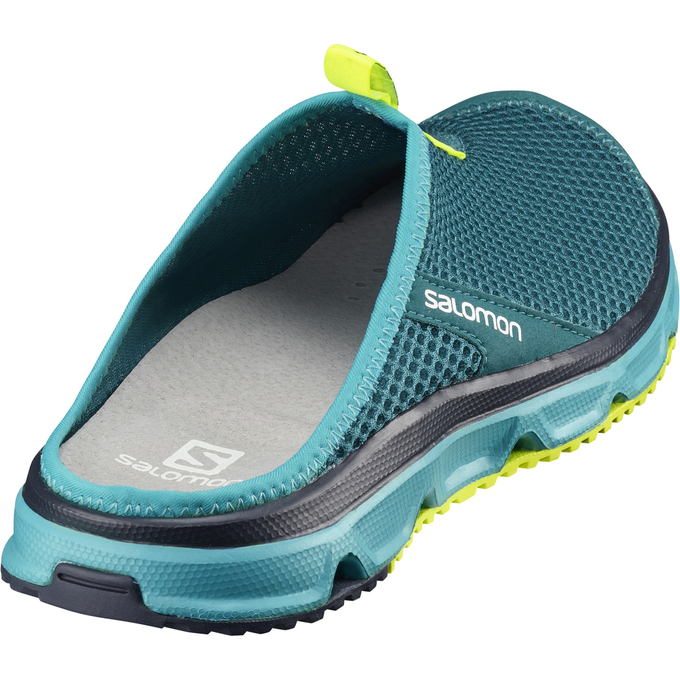 Women's Salomon RX SLIDE 3.0 W Slippers Blue | ZSDFJQ-941