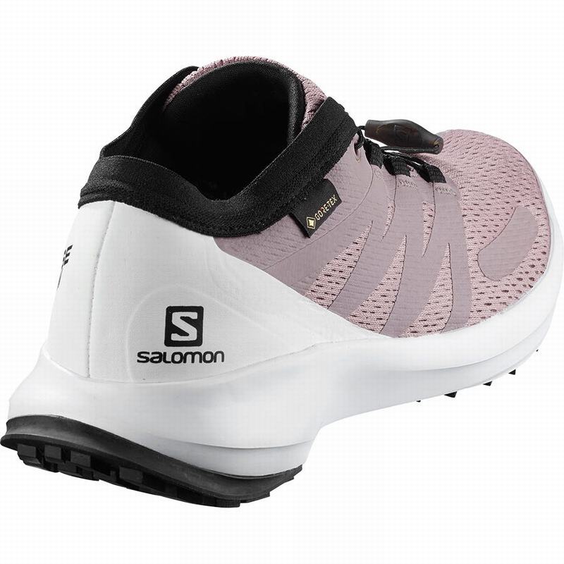 Women's Salomon SENSE FLOW GTX W Trail Running Shoes Pink | 6947TROXC