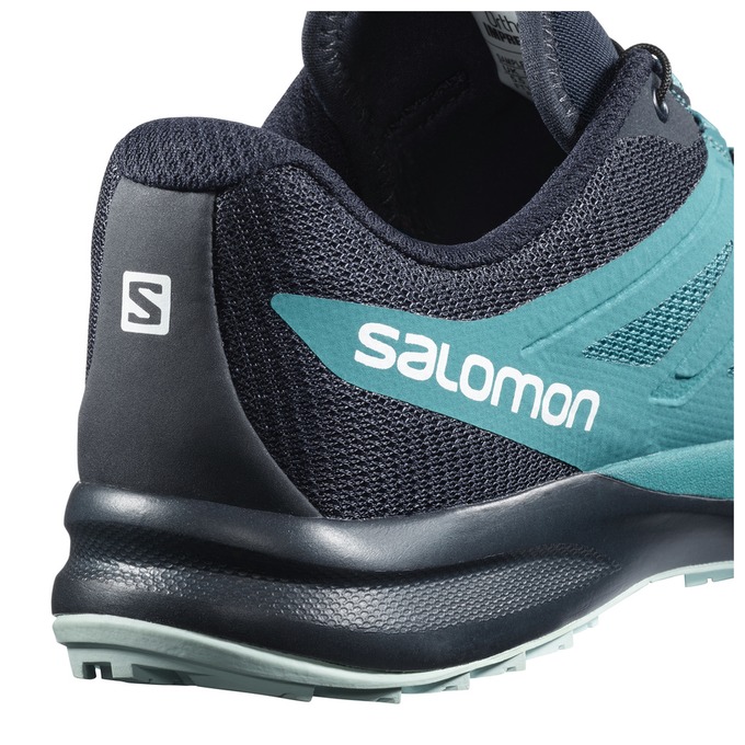 Women's Salomon SENSE PRO 2 W Trail Running Shoes Turquoise / Navy | 3417ZHBFW