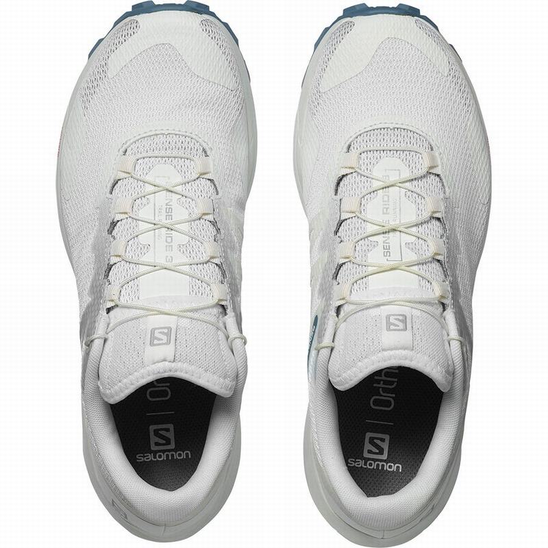 Women's Salomon SENSE RIDE 3 W Running Shoes White | XGDKAV-907