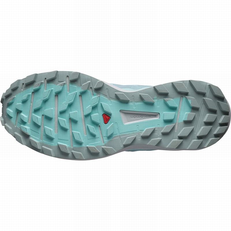 Women's Salomon SENSE RIDE 4 Running Shoes Turquoise | KUQCFP-289